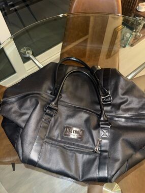 Lifetime Black Travel Duffel Bag